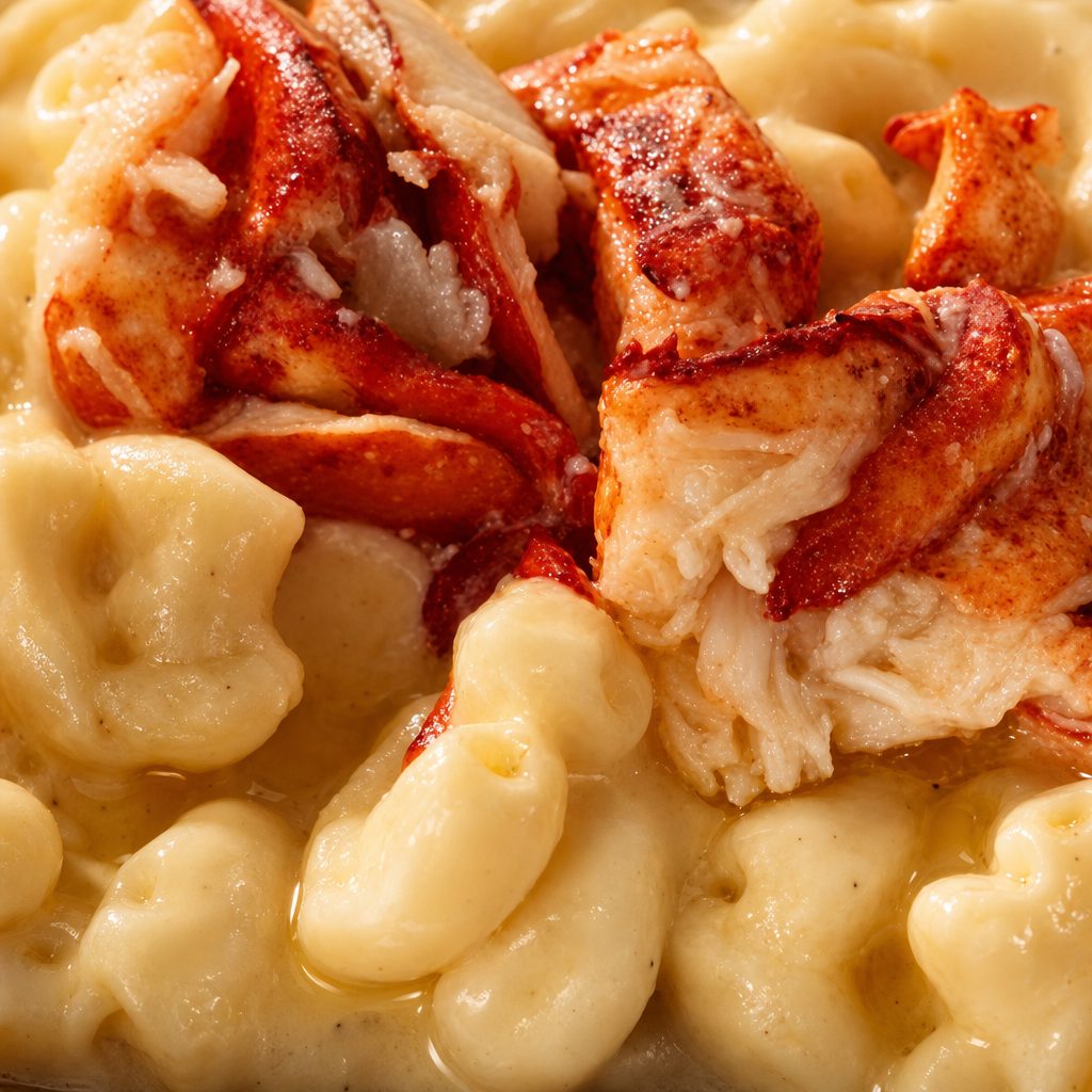 White Cheddar Mac & Cheese.