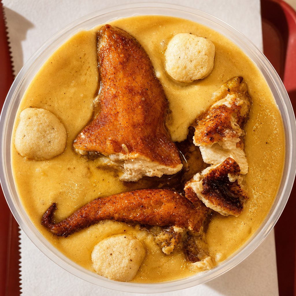 Lobster Bisque Soup.